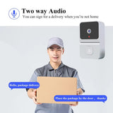 Wireless Doorbell Z30 Camera With Chime Smart Home Security