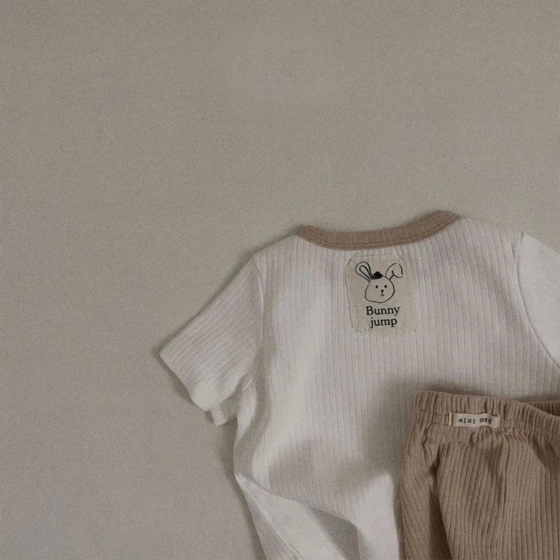 Summer Boys and Girls Clothing 2Pcs Set