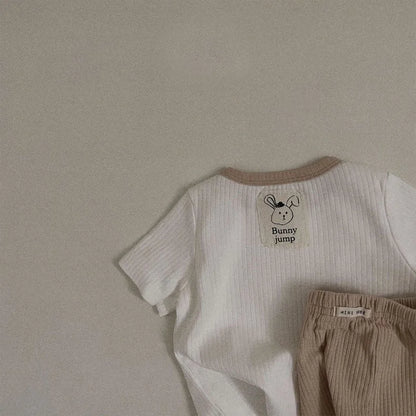 Summer Boys and Girls Clothing 2Pcs Set