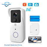 5G 2.4G WiFi Video Doorbell/ Smart Outdoor Wireless Intercom Waterproof