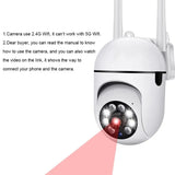 Surveillance Camera Outdoor  Digital Zoom  Tracking Wifi Audio Camera