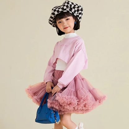 Girl Tulle Tutu skirt/ Ballet Skirts for Ages 1-10Y