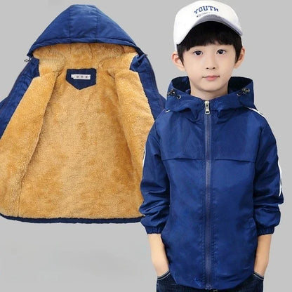 Children's Clothes Double-sided Wear Jacket/Coat Fleece Waterproof/Windproof Sport Jacket