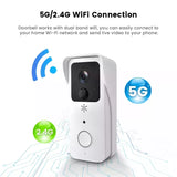 5G 2.4G WiFi Video Doorbell/ Smart Outdoor Wireless Intercom Waterproof