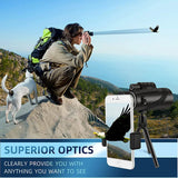 80X100 Hd Monocular Telescope 8000M Long Range Zoom