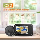 Escam Video Peephole Doorbell  smart Camera Video-eye Auto Record