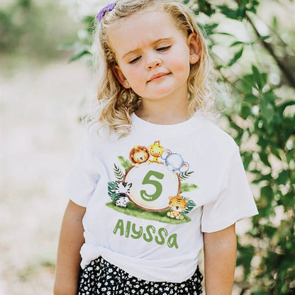 Children Personalized Birthday Shirt