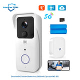 5G 2.4G WiFi Video Doorbell/ Smart Outdoor Wireless Intercom Waterproof