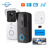 5G 2.4G WiFi Video Doorbell/ Smart Outdoor Wireless Intercom Waterproof