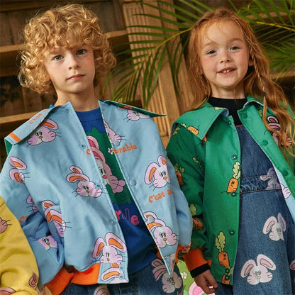Kids Clothes Jackets Sweatshirts Pants 2024 New Child Girls Boys Hoodies T Shirts Demin Skirts Korean Children's Clothings