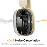 Wireless Headphone,  Hybrid Active Noise Cancelling  Bluetooth