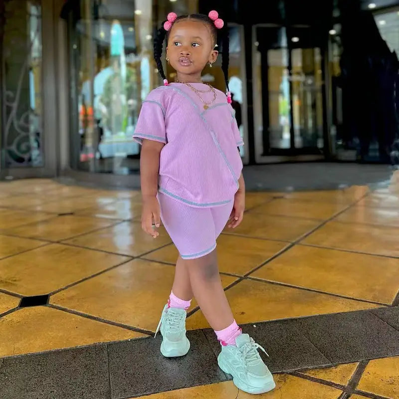 Pink Summer Girls Clothing, Ages 1-8 Years Old
