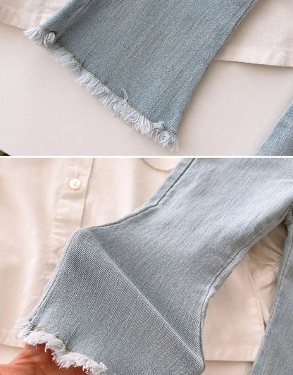 Girls Bell bottoms Jeans