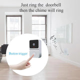 Wireless Doorbell Z30 Camera With Chime Smart Home Security