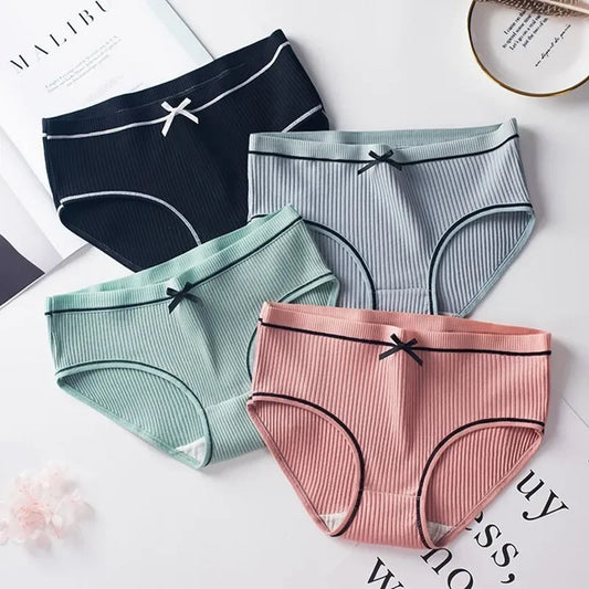 Girls 4Pcs Underwear/Briefs Set