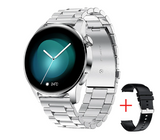 LIGE Bluetooth Call Smart Watch Men Full Touch/ Waterproof Heart Rate Steel Band Smartwatch/ New Arrival - Whyte's Electronics And Gadgets