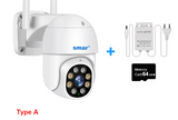 Smar 1080P PTZ Wifi IP Camera Outdoor 4X Digital Zoom AI Human Detect 2MP Wireless/ New Arrival - Whyte's Electronics And Gadgets