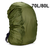 Rain Cover Backpack Waterproof 35L 100L 120L Large Military 90L 95L 110L - Whyte's Electronics And Gadgets