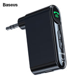 Baseus Car AUX Auto Transmitter/Bluetooth 5.0 Adapter 3.5mm Jack Wireless Audio Receiver Handsfree Bluetooth Car Kit For Phone/New Arrival - Whyte's Electronics And Gadgets