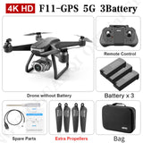 F11 PRO GPS Drone 4K 6K Dual HD Camera Professional Aerial Photography Brushless Motor Quadcopter RC Distance1200M - Whyte's Electronics And Gadgets