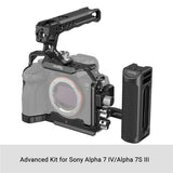 SmallRig Full DSLR Cage for Sony Alpha a7iv A7 IV / Alpha 7S III Advanced Cage Kit L-Bracket Baseplate/New Arrival - Whyte's Electronics And Gadgets