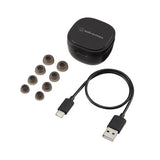 Original Audio Technica SQ1TW TWS Bluetooth Earphones/ Music Gami Mini Waterproof/ New Arrival - Whyte's Electronics And Gadgets