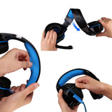 Kotion Each Gaming Headsets with Micro LED 3.5mm Wired Headphones - Whyte's Electronics And Gadgets