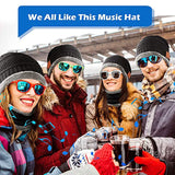 2in1 Winter Bluetooth 5.0 Headset Headband Warm Music Hat with Soft Scarf Microphone - Whyte's Electronics And Gadgets