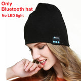 2in1 Winter Bluetooth 5.0 Headset Headband Warm Music Hat with Soft Scarf Microphone - Whyte's Electronics And Gadgets