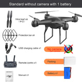 JIMITU RC Drone Quadrocopter UAV with 4K ESC Camera Profesional WIFI Wide-angle Aerial s - Whyte's Electronics And Gadgets