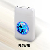 Metal Cigarette Case Box with USB Electronic Lighter/ Tobacco Storage Case/ New Arrival - Whyte's Electronics And Gadgets