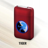 Metal Cigarette Case Box with USB Electronic Lighter/ Tobacco Storage Case/ New Arrival - Whyte's Electronics And Gadgets