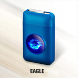 Metal Cigarette Case Box with USB Electronic Lighter/ Tobacco Storage Case/ New Arrival - Whyte's Electronics And Gadgets