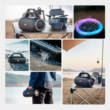 mifa WildBox Bluetooth Speaker 60W Bluetooth 5.3 Wireless Speakers Loud with BassUp Technology IPX7 Waterproof Camping Speaker - Whyte's Electronics And Gadgets