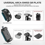 Ulanzi FALCAM F38 Universal DSLR Camera Gimbal/ Arca Swiss Quick Release Plate Clamp/New Arrival - Whyte's Electronics And Gadgets