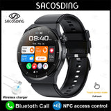 NFC Smart Watch Men GT3 Pro AMOLED 390*390 HD Screen Heart Rate Bluetooth Call IP68 Waterproof/ New Arrival - Whyte's Electronics And Gadgets