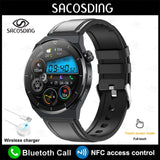 NFC Smart Watch Men GT3 Pro AMOLED 390*390 HD Screen Heart Rate Bluetooth Call IP68 Waterproof/ New Arrival - Whyte's Electronics And Gadgets