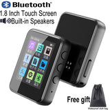 Original metal MP4 player Bluetooth 5.0 touch screen 2.4 inch built-in speaker MP3 with e-book/ New Arrival - Whyte's Electronics And Gadgets