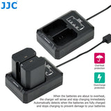 JJC NP FZ100 Battery Charger USB Dual Camera Charger for Sony NP-FZ100 Batteries/ New Arrival - Whyte's Electronics And Gadgets