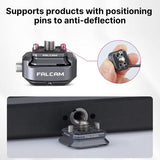 Ulanzi FALCAM F22 Quick Release Plate Clamp/ DSLR Gopro Camera Tripod Adapter Mount Plate/New Arrival - Whyte's Electronics And Gadgets