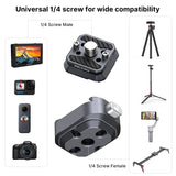 Ulanzi FALCAM F22 Quick Release Plate Clamp/ DSLR Gopro Camera Tripod Adapter Mount Plate/New Arrival - Whyte's Electronics And Gadgets