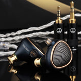 TRN Kirin In-ear Earphones 14.5mm Planar Driver Magnetic Monitor  Magnesium Alloy Housing Interchangeable/ New Arrival - Whyte's Electronics And Gadgets