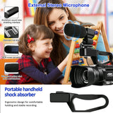 4K Video Camera Camcorder 64MP Digital Zoom 4 Inch Touch Screen Camera Recorder with Microphone/ New Arrival - Whyte's Electronics And Gadgets