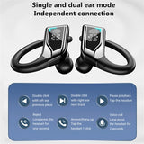 Q8 TWS Wireless Business Headphones Bluetooth 5.2 9D With Microphone Earphones/ New Arrival - Whyte's Electronics And Gadgets