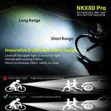 NATFIRE 10000mAh Bicycle Light Digital Battery Indicator USB Rechargeablet Set with 3 Holders/New Arrival - Whyte's Electronics And Gadgets