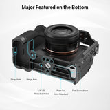 SmallRig Full DSLR Cage for Sony Alpha a7iv A7 IV / Alpha 7S III Advanced Cage Kit L-Bracket Baseplate