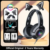 ONIKUMA X15 Pro RGB Head Beam Gaming Headphones with Mic 3.5mm Durable Stereo Surround/New Arrival - Whyte's Electronics And Gadgets