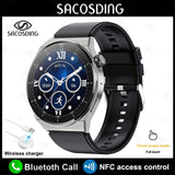 NFC Smart Watch Men GT3 Pro AMOLED 390*390 HD Screen Heart Rate Bluetooth Call IP68 Waterproof/ New Arrival - Whyte's Electronics And Gadgets