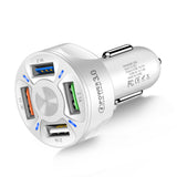 USB Car Charge Electronics 12v Quick Usb Socket Auto Elektronica Accessoi - Whyte's Electronics And Gadgets