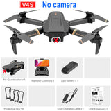 V4 Rc Drone 4k HD Wide Angle Camera 1080P WiFi fpv Drone Dual Camera Quadcopter Real-time transmission - Whyte's Electronics And Gadgets